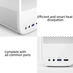 Xiaomi - Mi Smart Compact - Beamer - Projector Beamer - Mini Meamer - HDR 10 - FHD 1080p - DLP Automatische focus - met WiFi 5.0 - 500 ANSI Lumens - Android 11.0 - Wit — thumbnail 5