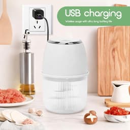Keukenmachine - Compacte Hulp - Eten Bereiden - Krachtige Motor - 1.5 Liter - Zwart — thumbnail 2