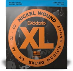 D'Addario EXL160 Bassnaren (50-105) Medium — thumbnail 3