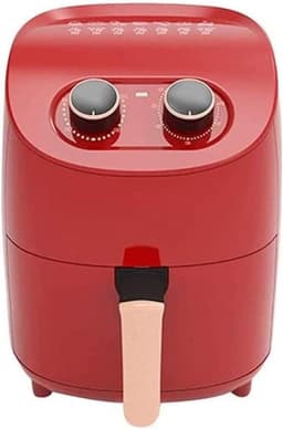 Airfryer, Kleine Airfryer, Airfryer met minder olie, 1200W Airfryer Oven Pizza Cooker, Bakmand met antiaanbaklaag, Bescherming tegen oververhitting, Timer+Temperatuurregeling Airfr — thumbnail 1