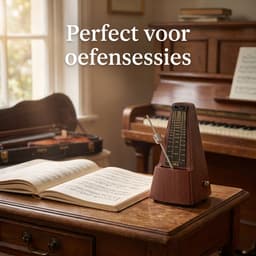 Ryoudavell - Klassieke Mechanische Metronoom - Metronoom digitaal - Muziek - donker hout print - Geschikt voor beginners — thumbnail 4