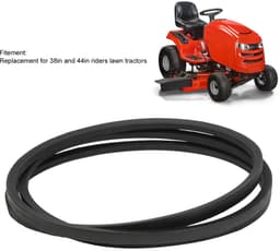 Dailygoods- Deck Belt - Hoogwaardige Rubber - Vervangingsaccessoire - Geschikt voor John Deere LA105/LA110/LA115 - Lengte 223 cm - Schokbestendig en Duurzaam - Maaiertouw — thumbnail 4