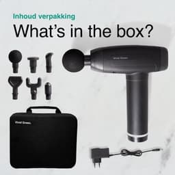 Massage Gun - Spierontspanning Apparaat - Herstel na Sport - 30 Intensiteitstanden - 12mm Amplitude - Zwart — thumbnail 3