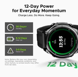 1.83inch HD TFT - Bellen AI Voice - Message - Hartslag & Slaap Monitor - Bloeddruk & O2 - 100+ Sport Modi - LED Zaklamp - 730mAh - Magnetic Laden - — thumbnail 5
