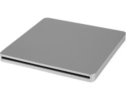 Externe DVD Brander - Draagbare Drive - Bestanden Archiveren - Stille Werking - 20 x 17 x 3 cm - Zwart