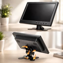 Gabrys® Draagbare scherm - groot scherm - HDMI Display - Portable Monitor - Beeldscherm - Premium - 10.1 Inch - 1024x600 - auto - vrachtwagen - Draagbare monitor - Draagbare scherm - Monitor voor bewakingscamera - mini TV - 1 jaar Garantie — thumbnail 5