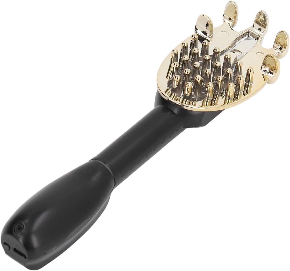 Electric Rear Scratches, Electric Rear Cratcher Expanding To 18 Inch Itch Relief One-hand Scratchers with Long Handle Body Scratch Massage Tool for (Black) — afbeelding 1