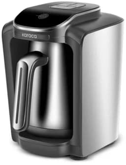 Karaca Hatır Neo Inox Turkse Koffiemachine – RVS Design – Automatische Turkse Koffiezetter – 1-4 Kopjes – Overkookbeveiliging – Zilver — thumbnail 1