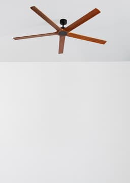 CREATE - Stille plafondventilator 40W van 100% hout in verschillende mate - XXL - Geen licht - Afstandsbediening - WIND INDUSTRIAL WOOD — thumbnail 1