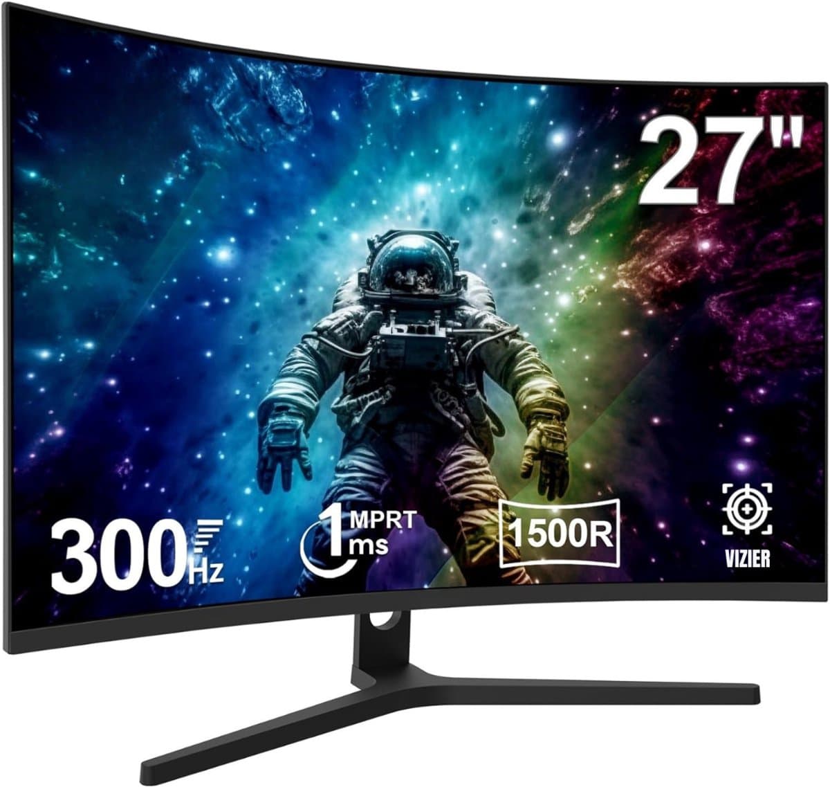 AHD® Gaming Monitor 240hz - Gaming Monitor - Zwart - ‎‎18cm x 62cm x 45cm — afbeelding 1