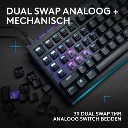 Logitech G512 X 98 Gaming Toetsenbord Qwerty Zwart — thumbnail 3