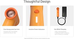 Nitecore NEF Nano Ventilator Oplaadbaar Bright Orange — thumbnail 4