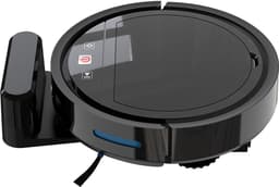 Smart Robot stofzuiger met borstels en dweil functie in gratis Tuya en Smartlife app. zwart — thumbnail 3