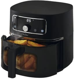 Swiss Haus® AF2305 Airfryer 4.7L met Kijkvenster – 1500W Heteluchtfriteuse – 8 Programma’s – PFAS Vrij Keramisch – Digitaal Display – Timer & Shake Reminder – Zwart — thumbnail 5