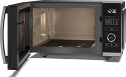 Magnetron Flatbed - Compacte Oven - Snel Opwarmen - Geen Draaitafel - 25 Liter - Zwart — thumbnail 5