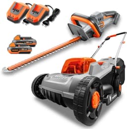 FUXTEC 20V Accu Tuinset FX-E1RM20ECO-SET & FX-E1HS20-SET • Grasmaaier 30 cm & Heggenschaar 52 cm • 2x 2Ah Accu met Oplader • Accu Platform • Draadloos • 30 Liter Grasopvangbak — thumbnail 1