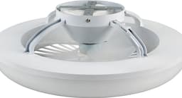 Fantiluxe - Mette - Plafondventilator met verlichting - Wit - Ø45cm - Afstandsbediening - Met lamp - Plafond ventilator - Slaapkamer — thumbnail 2