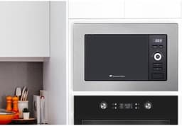 Inbouw Magnetron Grill - Oven Combimagnetron - Snel Eten Opwarmen - Met Grillfunctie - 20 Liter - Zilver — thumbnail 5