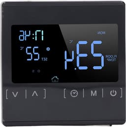 Slimme Thermostaat - Digitale Thermostaat Vloerverwarming - Comfortabel Huis - Dubbele Sensor - 16A - Wit — thumbnail 1