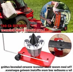 Maaimes Balancer van Legeringsstaal met Magnetische Wandmontage voor Vervangbare Maaimesen en Onderhoud — thumbnail 2