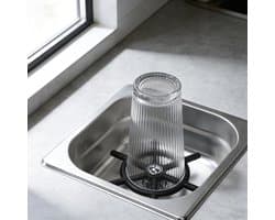 Automatische Bekerwasser - Ingebouwde Kan Spoeler - Snel Glazen Reinigen - Hogedruk Spoeling - 17.5 x 16.3 x 12 cm