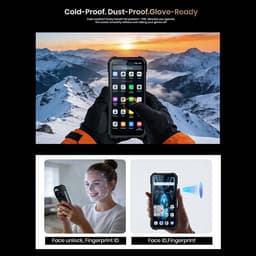 FOSSiBOT F115 Ultra Robuuste Smartphone 5G - 36GB RAM - 256GB ROM - 6.78 inch FHD+ Scherm - 20000 mAh 33W - IP68 Waterdicht Telefoon - Android 16 - 50MP + 36MP Camera, 64MP Nachtzicht - Bluetooth 5.4 - GPS NFC - Zwart — thumbnail 2