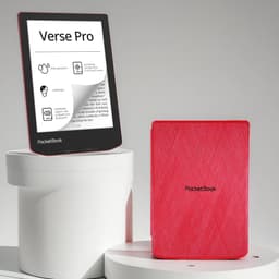 PocketBook Verse Pro e-reader Passion Red – 6 inch – 16 GB – waterdicht + Rood Hoesje – voordeelbundel — thumbnail 1