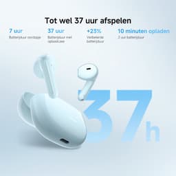 REDMI Buds 8 Active - 14,2 mm driver - AI-ruisonderdrukking - 37 uur batterij - Wit — thumbnail 4
