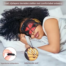 carmdering - Zachte Bluetooth Hoofdband Oordoppen voor Slaap - Draadloze Bluetooth-muziek sporthoofdband - Ultrazachte slaaphoofdband aan de zijkant - Oplaadbare en wasbare hoofdband - Uitgerust met HD-stereoluidsprekers - Perfect voor slapen — thumbnail 4