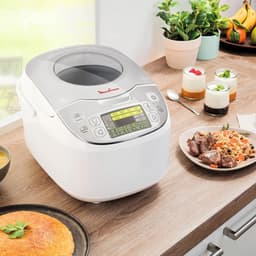 Keukenmachine - Multicooker Robot - Maaltijden Bereiden - 45 Kookprogramma's - 5 Liter - Wit — thumbnail 2
