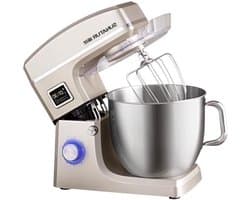 Keukenmachine - Mixer Bakken - Deeg Kneden - Intelligente Timer - 10 Liter - Champagne Goud