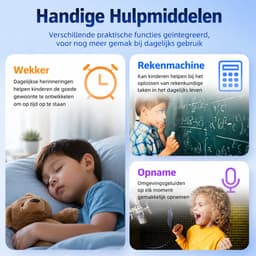 Vashoy T86 - 2026 Smartwatch voor kinderen-speciaal ontworpen voor kinderen-voorzien van GPS-tracking en een simkaart-SOS-functie-bijbehorende app beschikbaar-scherm van 368×448 pixels-het ideale cadeau. — thumbnail 4