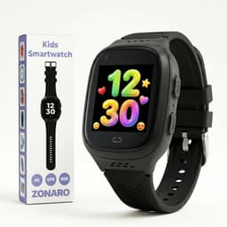 Zonaro GPS Horloge Kind – Smartwatch Kinderen met Simkaart – Kinderhorloge Jongen Meisje – GPS Tracker Kind – Smartwatch Kids met SOS Knop – Kinder Smartwatch Waterdicht — thumbnail 1