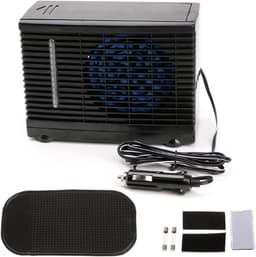 Auto Airco - Draagbare Koeler - Reizen Koel - Verdampingskoeling - 12V - Zwart — thumbnail 1