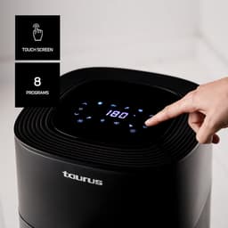 Airfryer Zonder Olie - Hete Lucht Frituur - Gezond Frituren - 8 Programma's - 5.5 Liter - Zwart — thumbnail 5