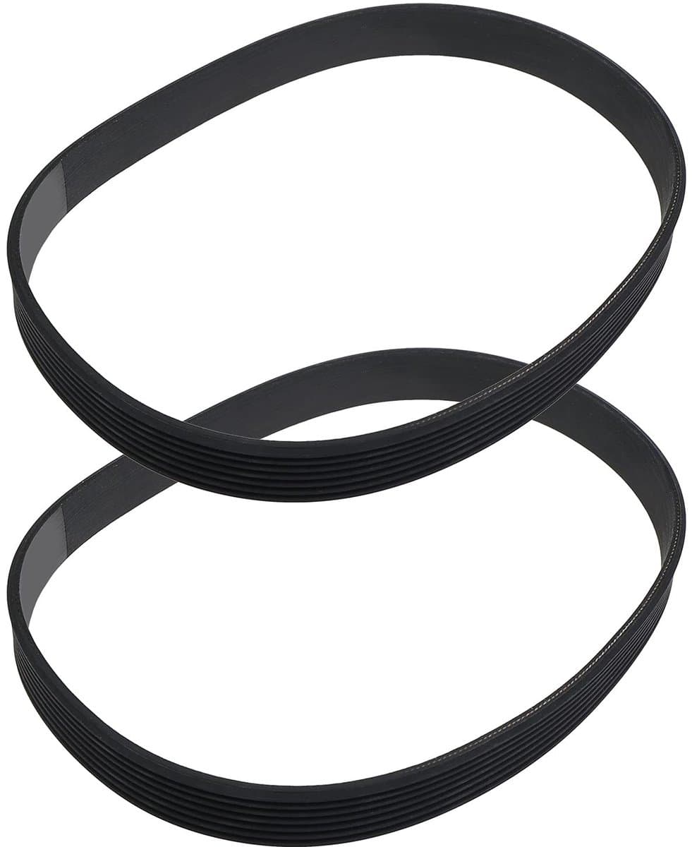 Innovra - Dailygoods - Dailygoody - Grasmaaier Aandrijfriem - 2x 7PJ470 - Rubber - 16,3 mm Breed - 470 mm Omtrek - Voor Grasmaaier - Geschikt voor — afbeelding 1