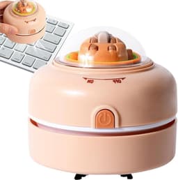 Kleine Stofzuiger - Handzame Stoffer - Bureau Schoonmaken - Geruisloos Werken - 8.5 cm Hoog - Phara — thumbnail 1