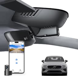 Dashcam Auto - Autocamera Rijcamera - Veilig Rijden Vastleggen - Op Maat Volvo S60 V60 - 4K UHD 2160P - Zwart — thumbnail 5