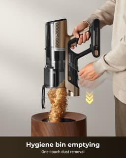 Proscenic P20 - Ultrakrachtige draadloze steelstofzuiger - 80 kPa/180AW/680W - 70 min. looptijd - SmartSpeed™ - Verwijderbare accu - 180° inklapbare buis - Zelfstandig staand — thumbnail 4