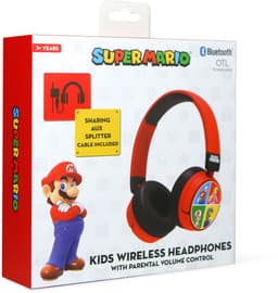 Super Mario - Team - draadloze kinderkoptelefoon - volumebegrenzing - lange batterijduur - microfoon - opvouwbaar - bluetooth — thumbnail 5