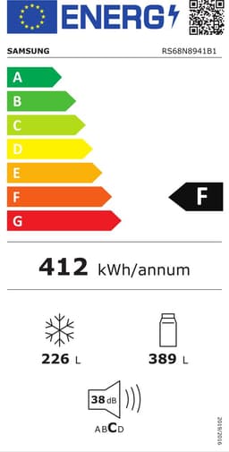 Samsung Family Hub RS68N8941B1/EF - Amerikaanse Koelkast — thumbnail 2