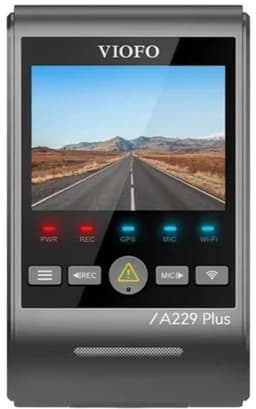 VIOFO A229 Plus 1CH - Dashcam - 2K Quad HD Sony STARVIS 2 - GPS - 5GHz WiFi - HDR Nachtzicht - Parkeermodus - Spraakbediening — thumbnail 1