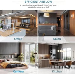 Daity Draagbare airconditioner van 7000 BTU – Drie-in-één functie (airconditioning, ontvochtiging, luchttoevoer) – Slaapstand – 2,1 kW vermogen – Inclusief afstandsbediening, afdichtingsplaat, afvoerbuis, connector en plat mondstuk. — thumbnail 5