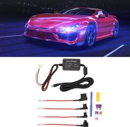 By shayne - Dash Cam Hardwire Kit - Laagspanningsbeveiliging - Ideaal voor GPS - 12V naar 5V - 3,2M Kabel - Geschikt voor Auto's — thumbnail 3