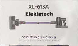 Elekiatech Steelstofzuiger- 46000Pa - 50 Minuten Gebruikstijd - 8 Kegel Filtersysteem Steelstofzuiger Draadloos - 1,5 L Stofbak - 2200 mAh Accu - voor Tapijten en Harde Vloere - Paars — thumbnail 2