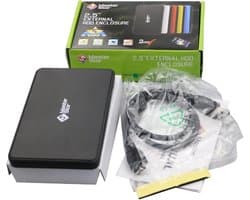 Draagbare Harde Schijf - Externe Opslag - Bestanden Opslaan - Super-Speed USB 3.0 - 1 TB - Zwart