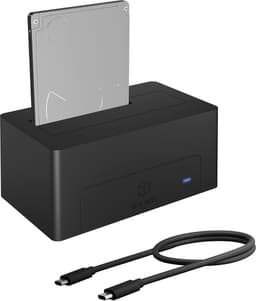 Harde Schijf Dockingstation - Externe Schijf Station - Data Toegang - Plug & Play - 25 & 35 inch - Zwart — thumbnail 1