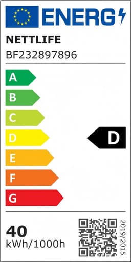 NETTLIFE Plafondventilator met Verlichting - LED 40W - zwart - Dimdaar 3000-6500K - woonkamerlamp met afstandsbediening - 6 standen - Timer - Stil - voor jeugdkamer | kantoor | kinderkamer — thumbnail 2