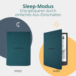 PocketBook InkPad 4 e-reader – 7.8 inch – 32 GB – waterdicht + Groene Sea Green Flip Cover – voordeelbundel — thumbnail 5