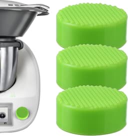 Keukenmachine Schakelaar - Stofhoes Bescherming - Schoon Keukengerei - Oliebestendig Siliconen - 3.5cm x 3.5cm - groen — thumbnail 1